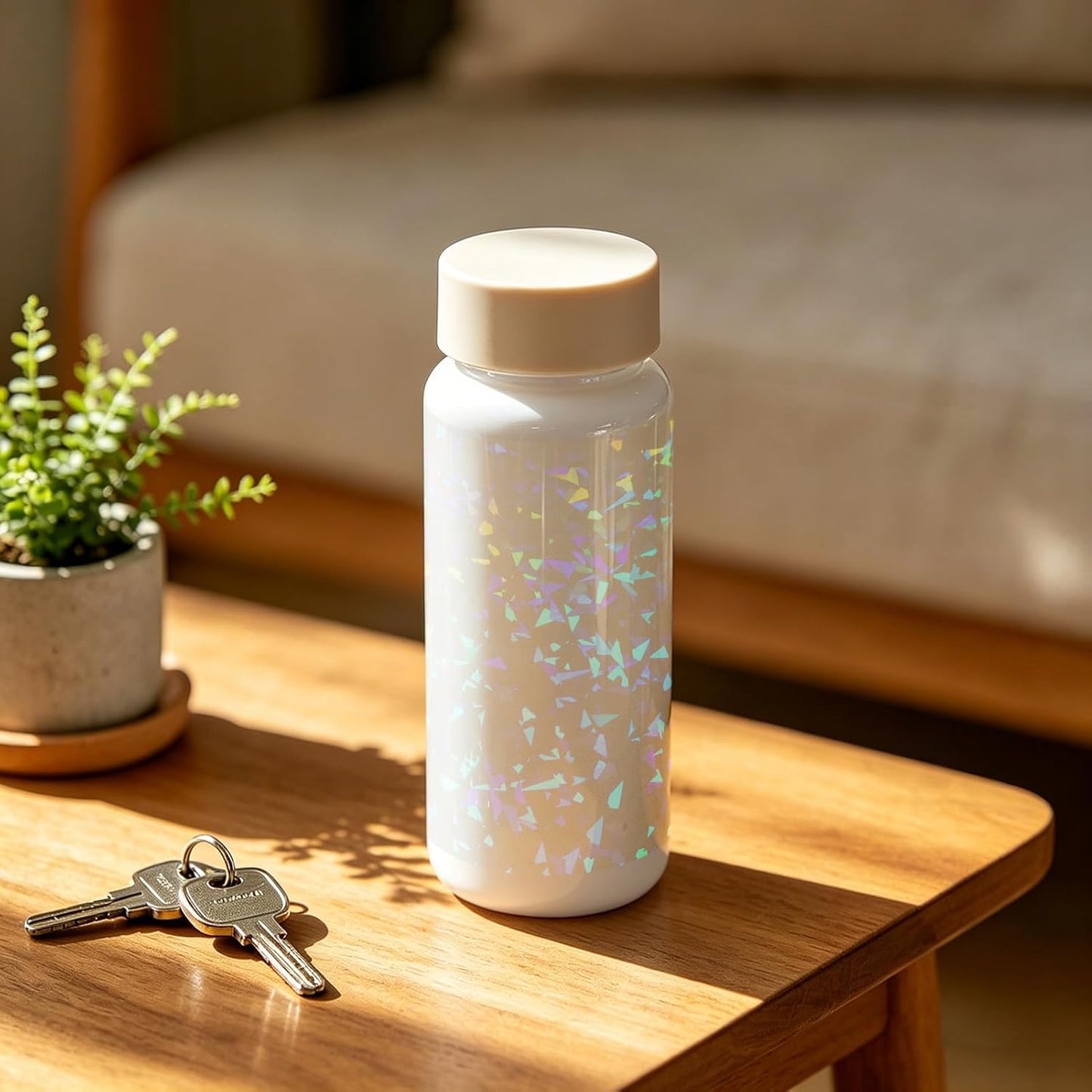 Contact Paper Peel and Stick Clear Holographic Self Adhesive Laminating Sheets Waterproof