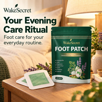 Relax & Sleep Well with toxic Foot Patches – Herbal Detox Pads for Stress Relief