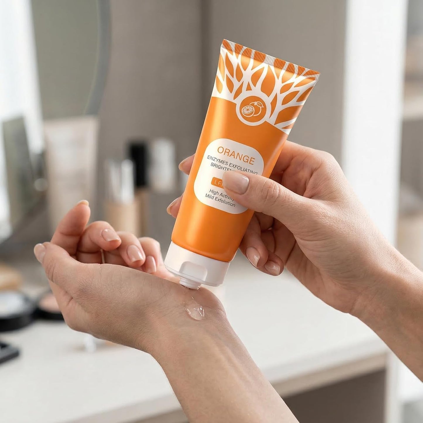 Orange Enzymes Exfoliating Gel for Face & Body