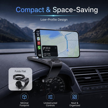 2Pcs Magnetic Phone Holder for Car,Strong Non-Slip Car Phone Mount, Hands-Free Navigation for Car