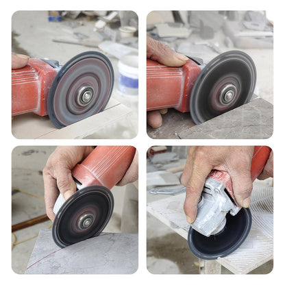 3PCS Diamond Blades 4.5" Diamond Blade for Tile Cutting - No Chipping Ultra-Thin Dry Cut Blade