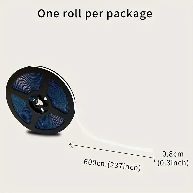 6M Self-Adhesive Caulk Strip, Waterproof & Mildewproof Sealing Tape