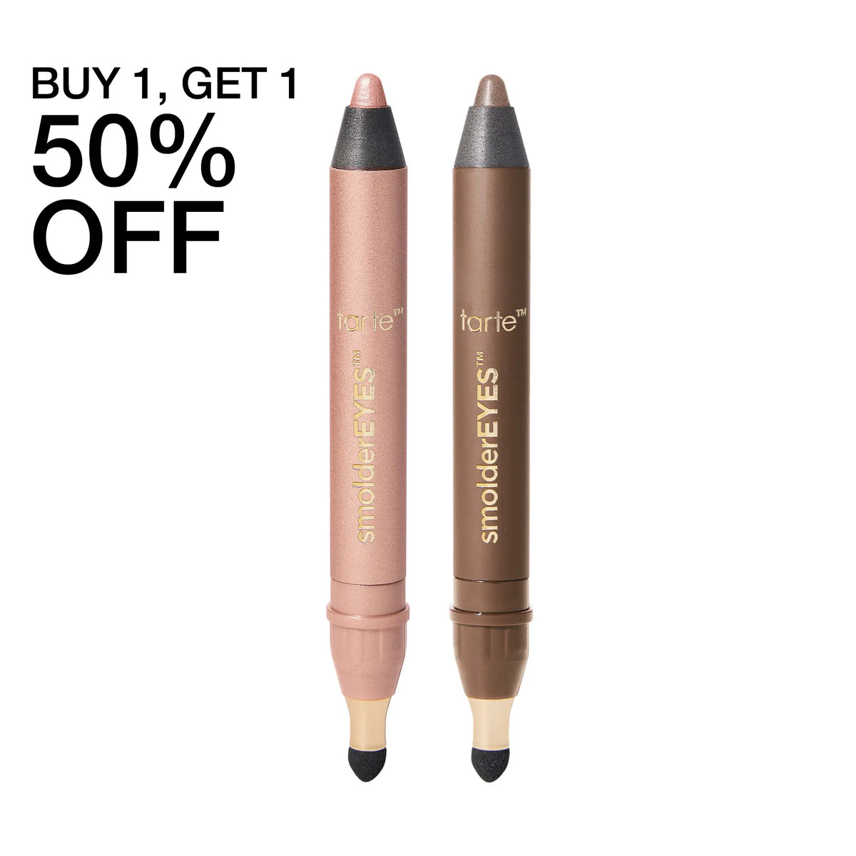 2 in 1 Eyeliner Eyeshadow Multi-Use Waterproof Makeup Doubles with Smudger Applicator