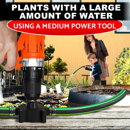 Mini Electric Drill Pump Portable Hand Drill Powered Water Pump Diesels Oil Fluid Water