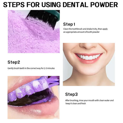 High-Efficiency Tooth Powder - Gentle, Sensitive-Friendly Natural Mouth Care