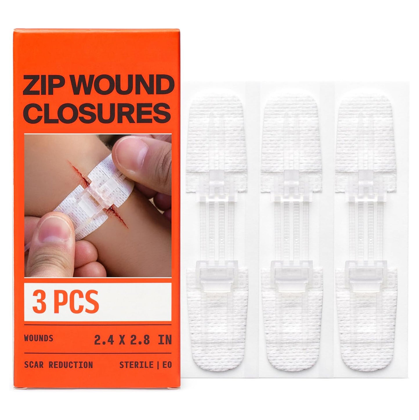 3 PCS Wound Closure Strips Without Stitches