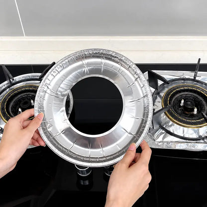 Disposable Stove Burner Protector, Aluminum Foil Stove Burner Protector