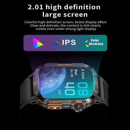 Multifunctional Wireless Smartwatch, Wearable Sporty Digital Watch