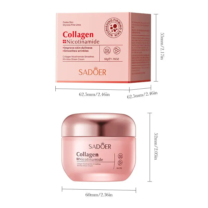 New Korean Collagen & Niacinamide Cream|Highly Effective Brightening & Firming|Deep Hydration