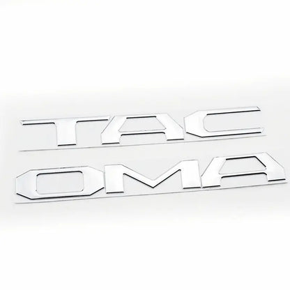 For 2016-2023 Models!!! Upgrade Your Tacoma: Raised Tailgate Insert Emblem Letters