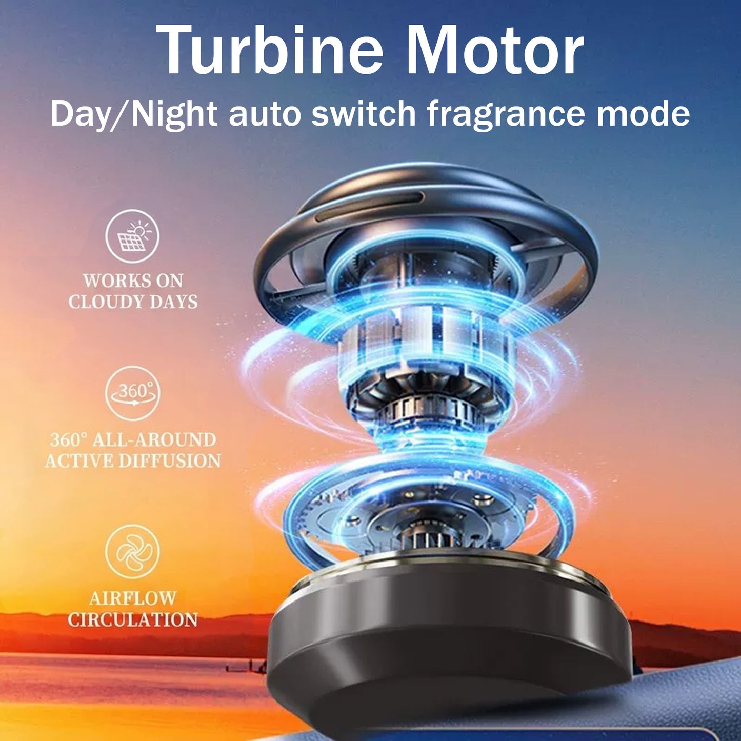 Space Theme Car Air Freshener Solar Vehicle Air Freshener Vehicle Interior Scent Ornament Space Auto Air Freshener