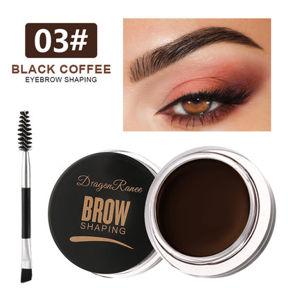 3D Matte Eyebrow Cream Long Lasting Waterproof and Enhancers Eyebrow Soft Smooth