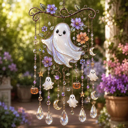 Halloween Suncatcher Wind Chime