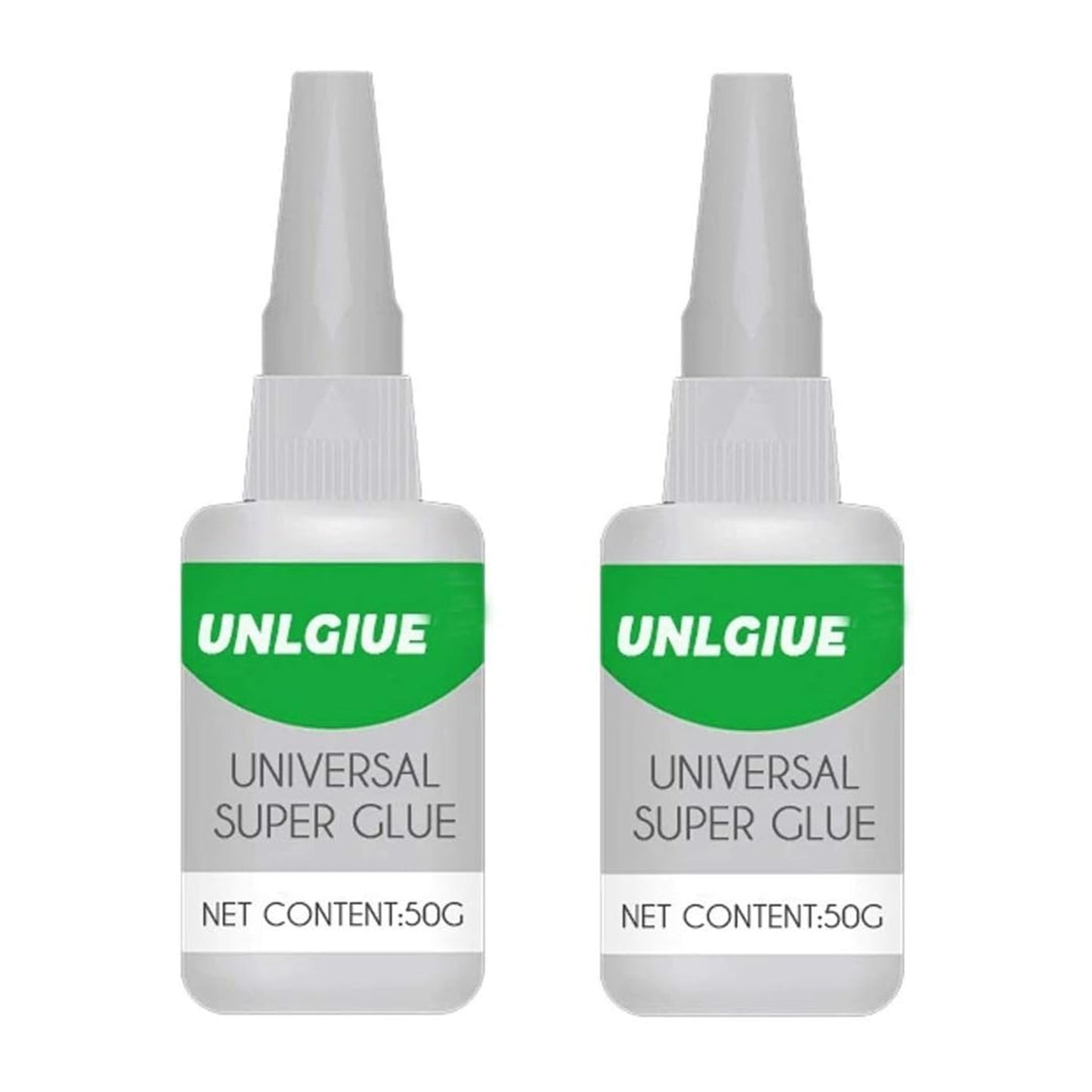 2Pcs Unique Universal Super Glue Strong Plastic Glue - Instant Fix Clear Glue Liquid, Waterproof