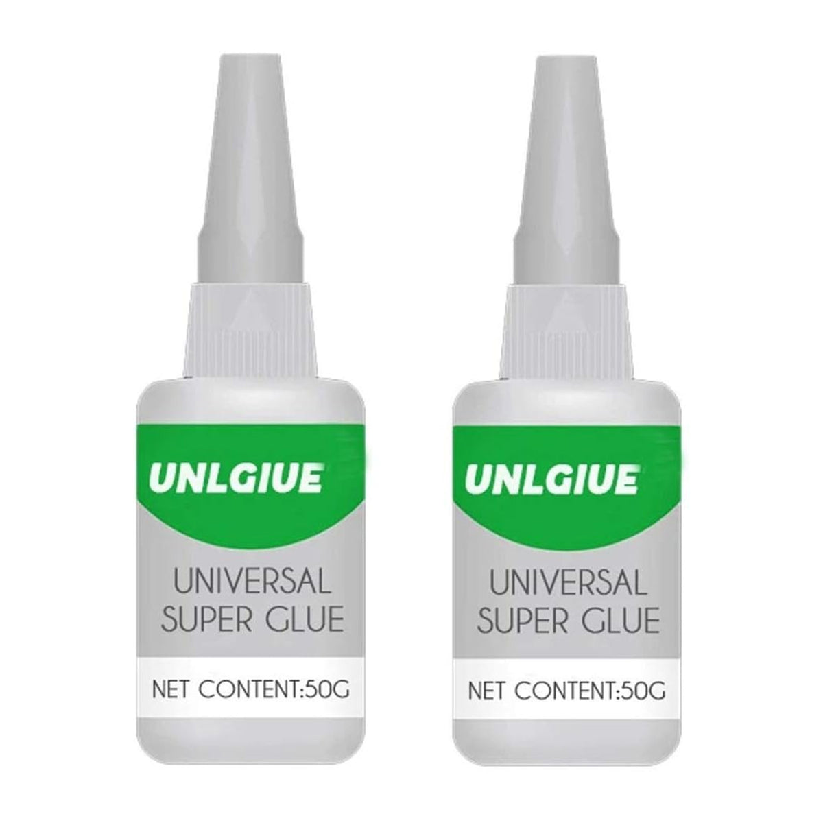 2Pcs Unique Universal Super Glue Strong Plastic Glue - Instant Fix Clear Glue Liquid, Waterproof