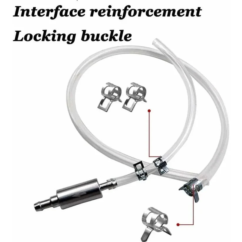 Brake Bleeder Tool One Way Check Valve Tube Bleeding Tool Kit