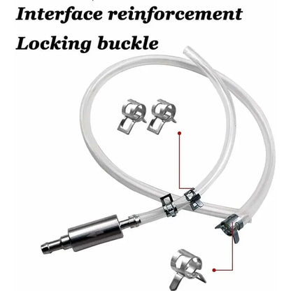 Brake Bleeder Tool One Way Check Valve Tube Bleeding Tool Kit
