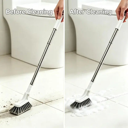 2PACK Telescopic Long Handle Crevice Cleaning Brush for Narrow Gaps