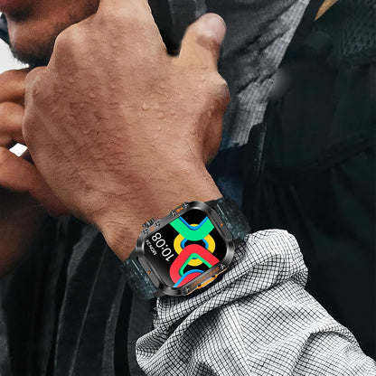 Multifunctional Wireless Smartwatch, Wearable Sporty Digital Watch