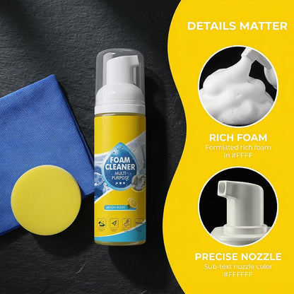 4-in-1 Multi-Enzyme Foam Cleaner, Foam Cleaner all Purpose