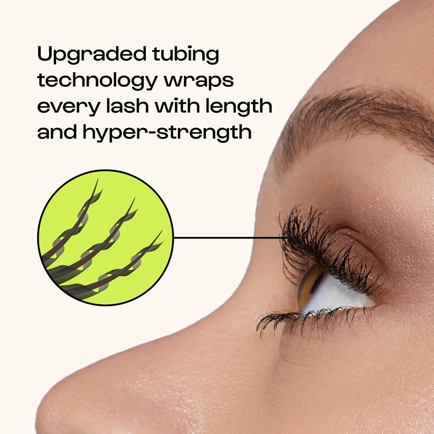 Black Mascara Waterproof Volume Lengthening Smudge-proof Eyelashes Eye Makeup