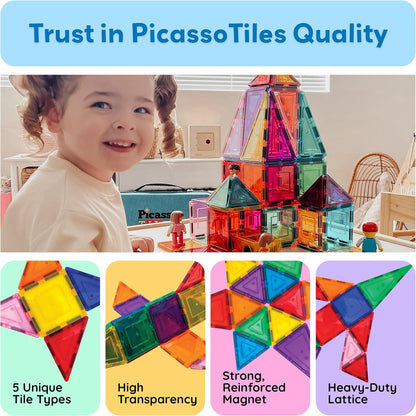 Magnetic 3D Blocks Construction Playboards