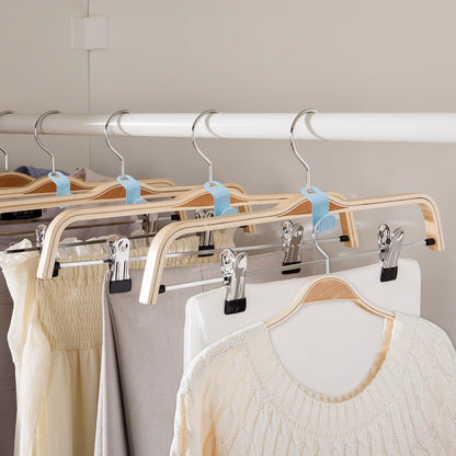 100PCS Clothes Hanger Connector Hooks,Hangers Organizer Smart Closet Space Saver