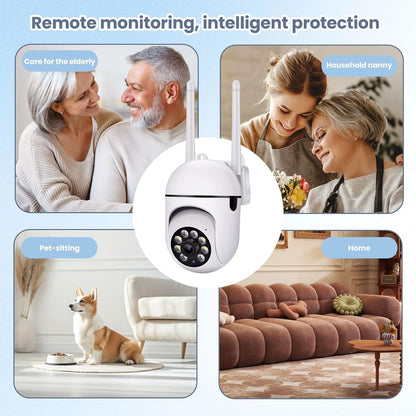 3MP Wired-Wireless Wi-Fi Home Surveillance Camera