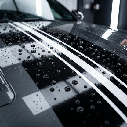 Universal PVC Racing Hood Stripe Vinyl Decals