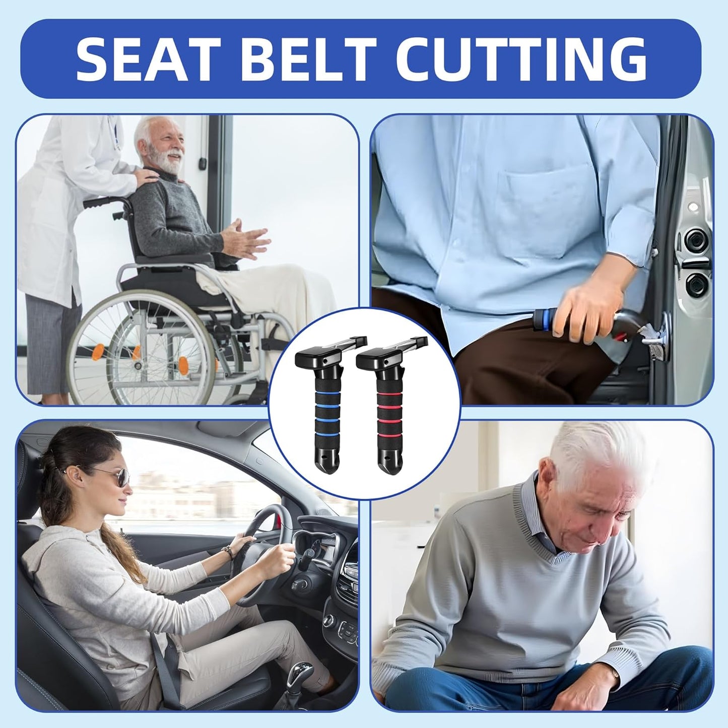 Car Handle Cane Car Door Handle for Elderly