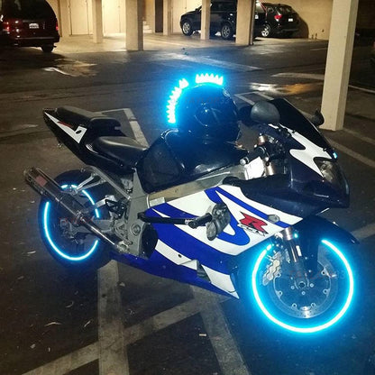 5m GlowStrips High-Visibility Reflective Strips for Nighttime Use—Designed for Motorcycles, Scooters, and Bicycles