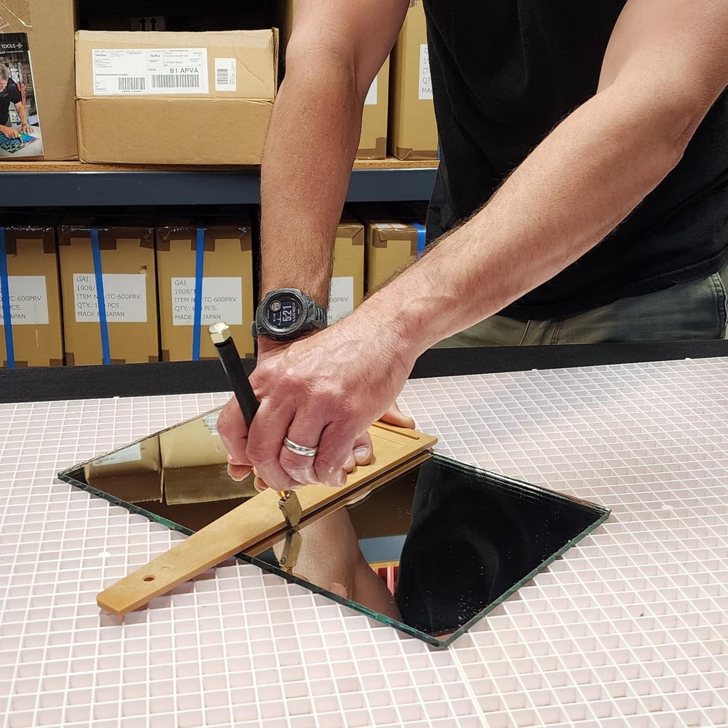 2PCS Glass Cutter | Brass Handled TAP Wheel Technology Supercutter
