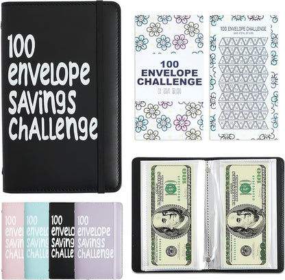 100 Days Money Saving Challenge Coin Envelope Budget Book, Good Habit of Saving Money