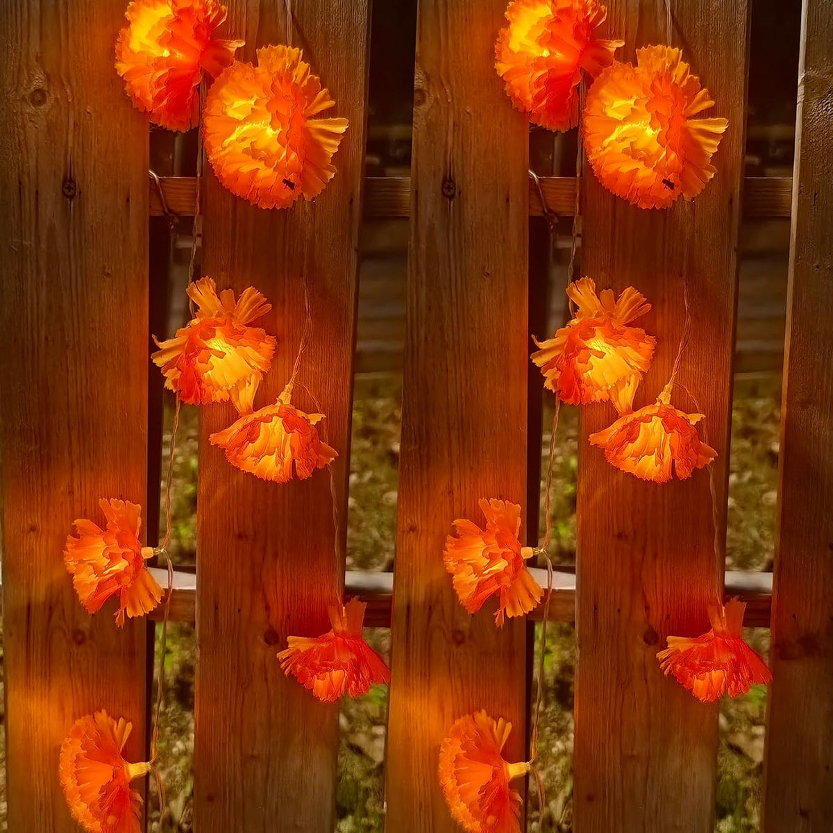 The Dead Decorations Marigold Garland Lights String for Day 10Ft 20 Led