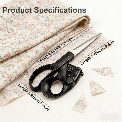 Professional Laser Guided Scissors for Fabric & Paper – Heavy Duty Laser Guide Cutting Tool