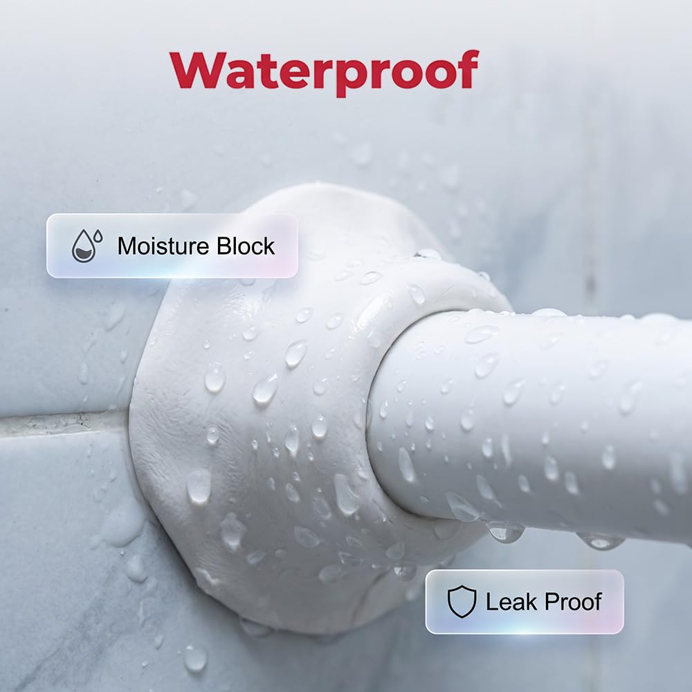 10Pcs White Waterproof Sealant Putty,Quick Mending Seal Clay for Wall Hole
