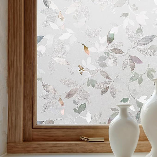 Window Privacy Film Decorative for Front Door