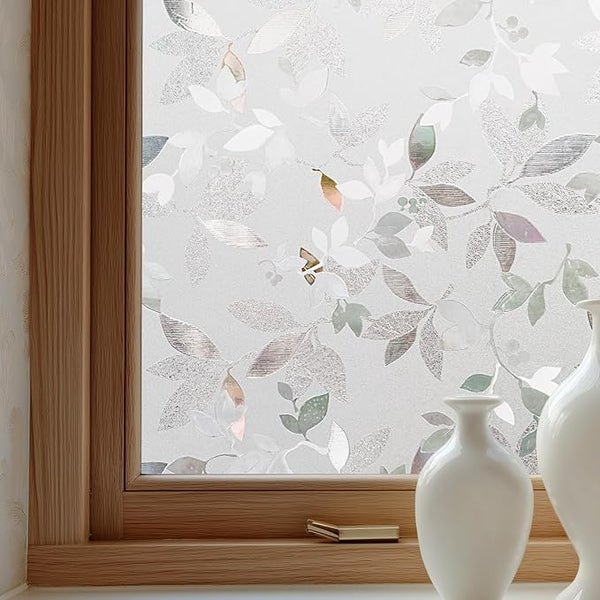 Window Privacy Film Decorative for Front Door