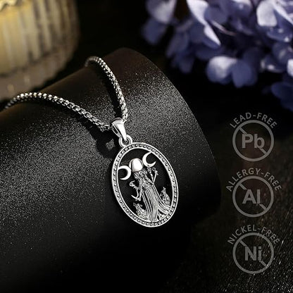 March Goddess Hecate necklace Hecate Goddess Protection Design Accessories