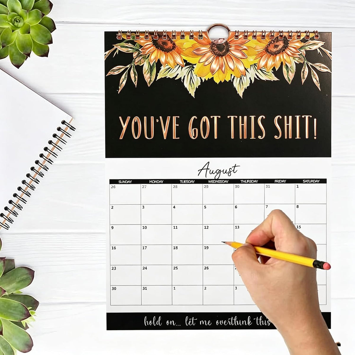 2027 F*ck It Calendar for Tired-Ass Women