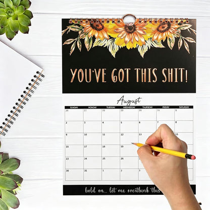 2027 F*ck It Calendar for Tired-Ass Women