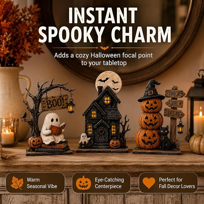 Halloween Tabletop Centerpiece