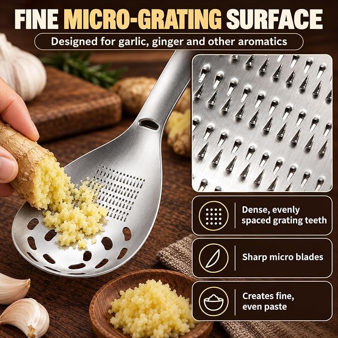 5 in 1 Egg Separator for Raw Eggs, Potato Masher Multifunction Cooking Spoon