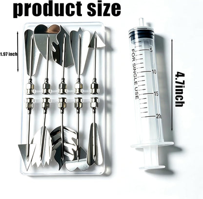 11 PCS 3D Gelatin Jelly Tools for Cake Decoration, Jelly Cake Making
