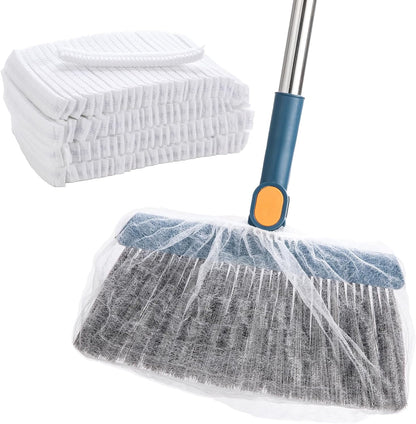 100pcs Broom Cloth Covers Multi-Purpose Microfiber Floor Towel