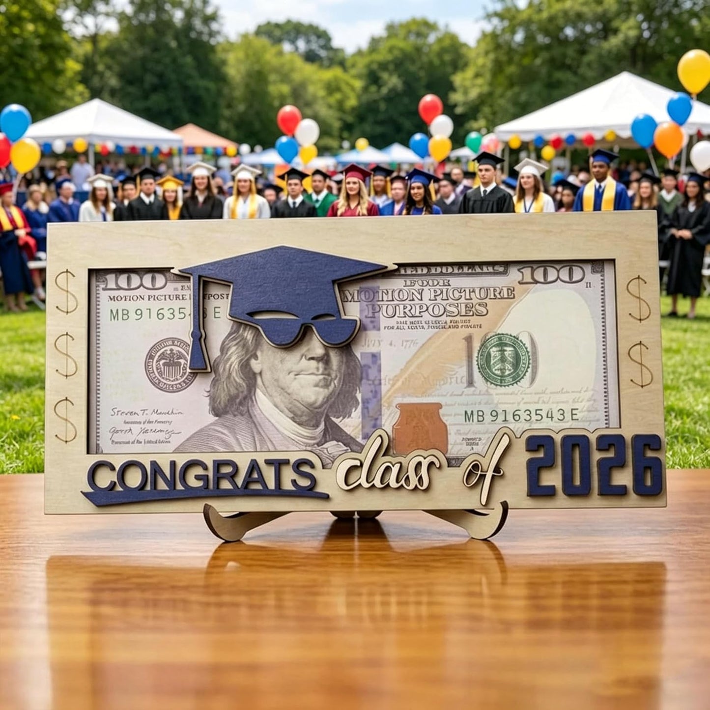 Sunglasses Graduation 2026 Money Holder