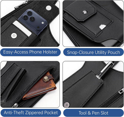 Underarm Backpack – Anti-Theft Underarm Holster-Style Bag with Adjustable Strap