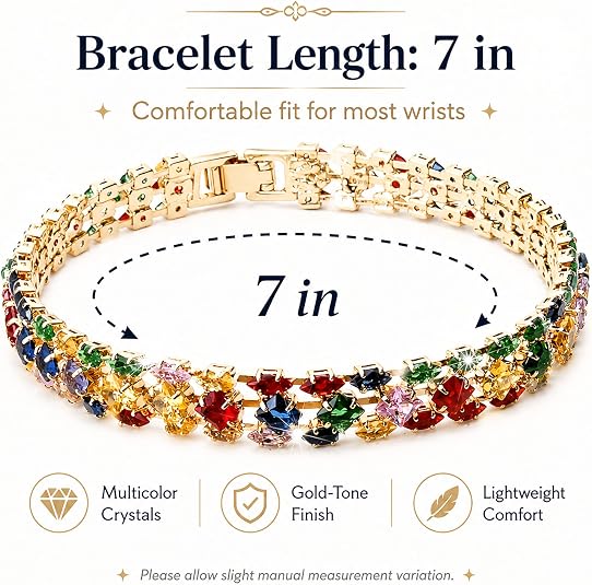 Women's Tennis Bracelet, Heart-Shaped Diamond Cuban Chain