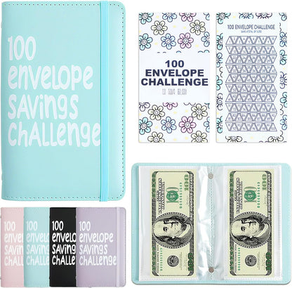 100 Days Money Saving Challenge Coin Envelope Budget Book, Good Habit of Saving Money