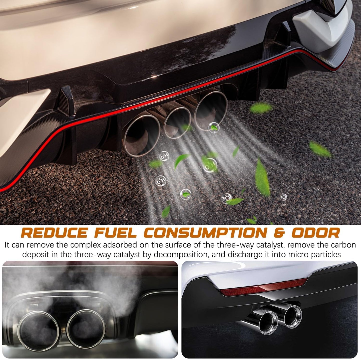 Catalytic Converter Cleaner, Boost Up Catalytic Convertor Cleaner, Pipe Carbon Removal